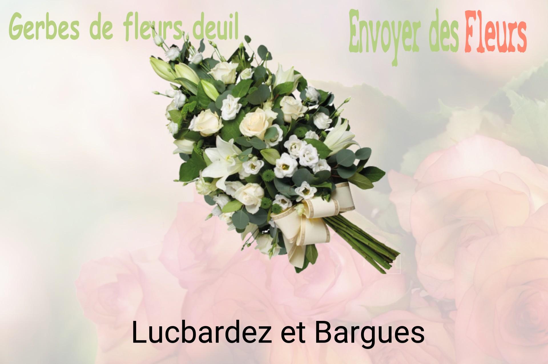 Gerbe de fleurs de deuil livrée à Lucbardez-et-Bargues